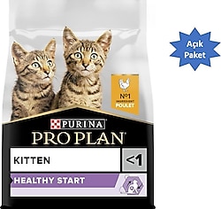 Pro Plan Original Kitten Tavuklu ve Pirinçli 3 kg Yavru Kedi Maması - Açık Paket