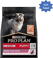 Pro Plan Medium Puppy Somonlu 1 kg Orta Irk Yavru Köpek Maması - Açık Paket