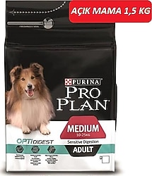 Pro Plan Sensitive Digestion Medium Kuzu Etli 1.5 kg Yetişkin Köpek Maması- Açık Paket