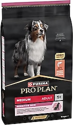 Pro Plan Sensitive Medium Somonlu 10 kg Orta Irk Yetişkin Köpek Maması