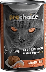 Prochoice Somonlu 400 gr Kısırlaştırılmış Konserve Kedi Maması