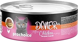 Prochoice Döner Bites Tavuklu 70 gr Yavru Konserve Kedi Maması