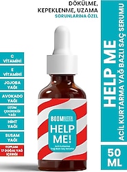 Boom Butter Help Me Yağ Bazlı 50 ml Saç Serumu