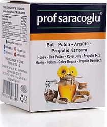 Prof Saracoğlu Arı Sütlü Propolis Karışımı 240 gr