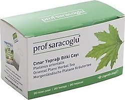 Prof Saracoğlu Çınar Yaprağı Bitki Çayı 20'li