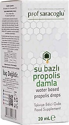 Prof Saracoğlu Su Bazlı Damla Propolis 20 ml