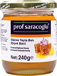 Prof Saracoğlu Süzme Yayla Balı 240 gr