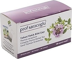 Prof Saracoğlu Yabani Kekik Bitki Çayı 20'li