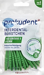 Prokudent Yeşil ISO 5 0.8 mm 32'li Arayüz Fırçası