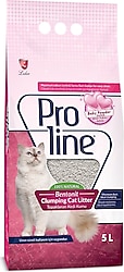 Proline Bebek Pudrası Kokulu 5 lt Bentonit Kedi Kumu