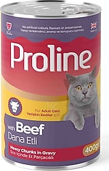 Proline Dana Etli 400 gr Yetişkin Konserve Kedi Maması