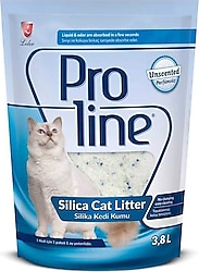 Proline Parfümsüz 3.8 lt Kristal Silika Kedi Kumu