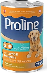 Proline Pate Kuzu Etli ve Balkabaklı 395 gr Yetişkin Konserve Köpek Maması