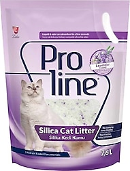 Proline Lavanta Kokulu 7.6 lt Silika Kristal Kedi Kumu