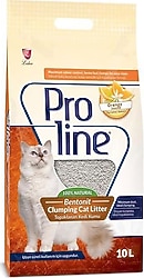 Proline Portakal Kokulu Topaklanan 10 lt Bentonit Kedi Kumu