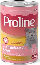 Proline Tavuklu ve Ciğerli 395 gr Yetişkin Konserve Kedi Maması