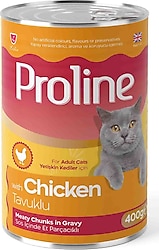 Proline Tavuklu 400 gr Yetişkin Konserve Kedi Maması