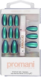 Promani Takma Tırnak Kiti Neon Petrol PR-5657