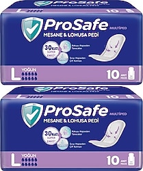 Prosafe Büyük Boy L 10'lu 2 Adet Lohusa Pedi