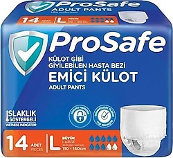Prosafe Emici Külot Büyük Boy L 14'lü Hasta Bezi