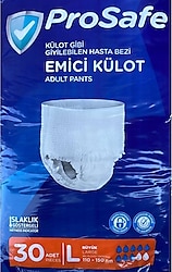 Prosafe Emici Külot Büyük Boy L 30'lu 4 Adet Hasta Bezi