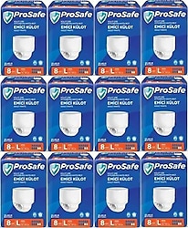 Prosafe Emici Külot Büyük Boy L 8'li 12 Adet Hasta Bezi
