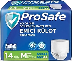 Prosafe Emici Külot Orta Boy M 14'lü Hasta Bezi