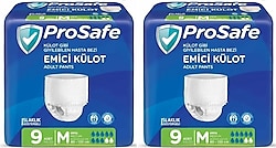 Prosafe Emici Külot Orta Boy M 9'lu 2 Adet Hasta Bezi