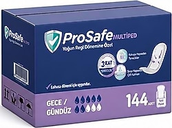 Prosafe Multiped Gece Gündüz 7 Damla 12'li 12 Adet Mesane Pedi