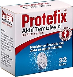 Protefix Aktif 32'li Protez Temizleme Tableti