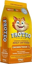 Proteo Tavuklu 15 kg Yetişkin Kedi maması