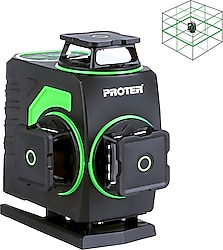 Proter PL 460 LS Çift Akülü Yeşil Lazer Hizalama