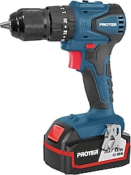 Proter PST 544 BL 20 V Çift Akülü 4 Ah Darbeli Matkap
