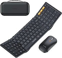 ProtoArc XKM01 Siyah Kablosuz Klavye Mouse Seti