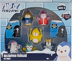 Pudgy Penguins Model 2 8'li Deluks Figur Seti PUP2265