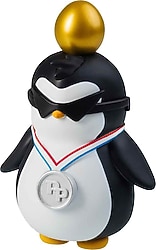 Pudgy Penguins Madalyali Penguen Figur S2 PUP6210