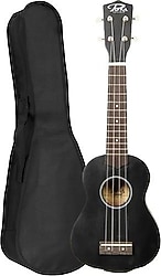 Puka UK-21BK Siyah Soprano Ukulele