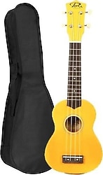 Puka UK-21YL Sarı Soprano Ukulele