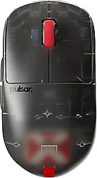 Pulsar X2H Clear Black Edition Mini Optik Kablosuz Oyuncu Mouse