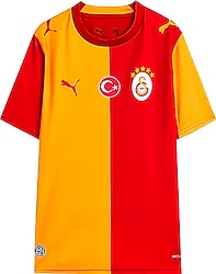 Puma 784994-01 2026/2027 İç Saha Parçalı Çocuk Galatasaray Forması