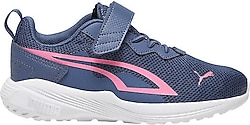 Puma All-Day Active AC+ PS 387387-14 Mavi-Pembe Çocuk Spor Ayakkabı