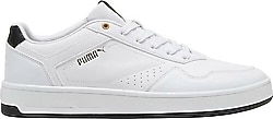 Puma Court Classic 395018-07 Beyaz-Siyah Erkek Spor Ayakkabı