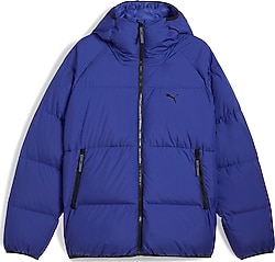 Puma Down Puffer 626476-27 Kapüşonlu Mavi Erkek Şişme Mont