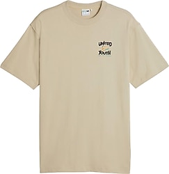 Puma Downtown Graphic 623558 Kısa Kollu Bisiklet Yaka Erkek Tişört