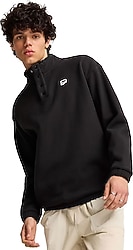 Puma Downtown Polarfleece Crew 626753 Yarım Fermuarlı Erkek Sweatshirt