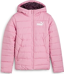 Puma Essentıals 67055948 Kapüşonlu Pembe Çocuk Şişme Mont