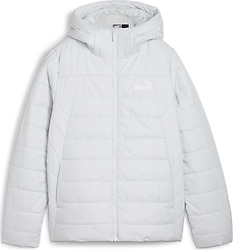 Puma Essentials 848940-42 Kapüşonlu Gri Kadın Şişme Mont