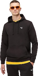 Puma Essentials Elevated 684728-01 Kapüşonlu Siyah Erkek Sweatshirt