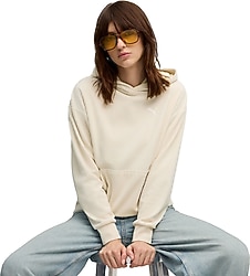 Puma Essentials Elevated Velour Rib 688107 Kapüşonlu Kadın Sweatshirt