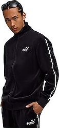 Puma Essentials Elevated Velour Track 689116 Erkek Eşofman Üstü